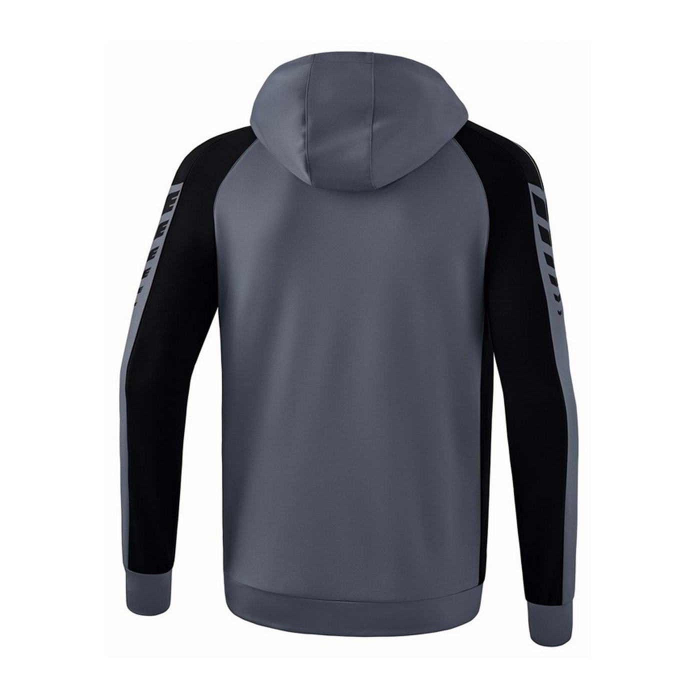 Erima SIX WINGS Kapuzenjacke Grau Schwarz