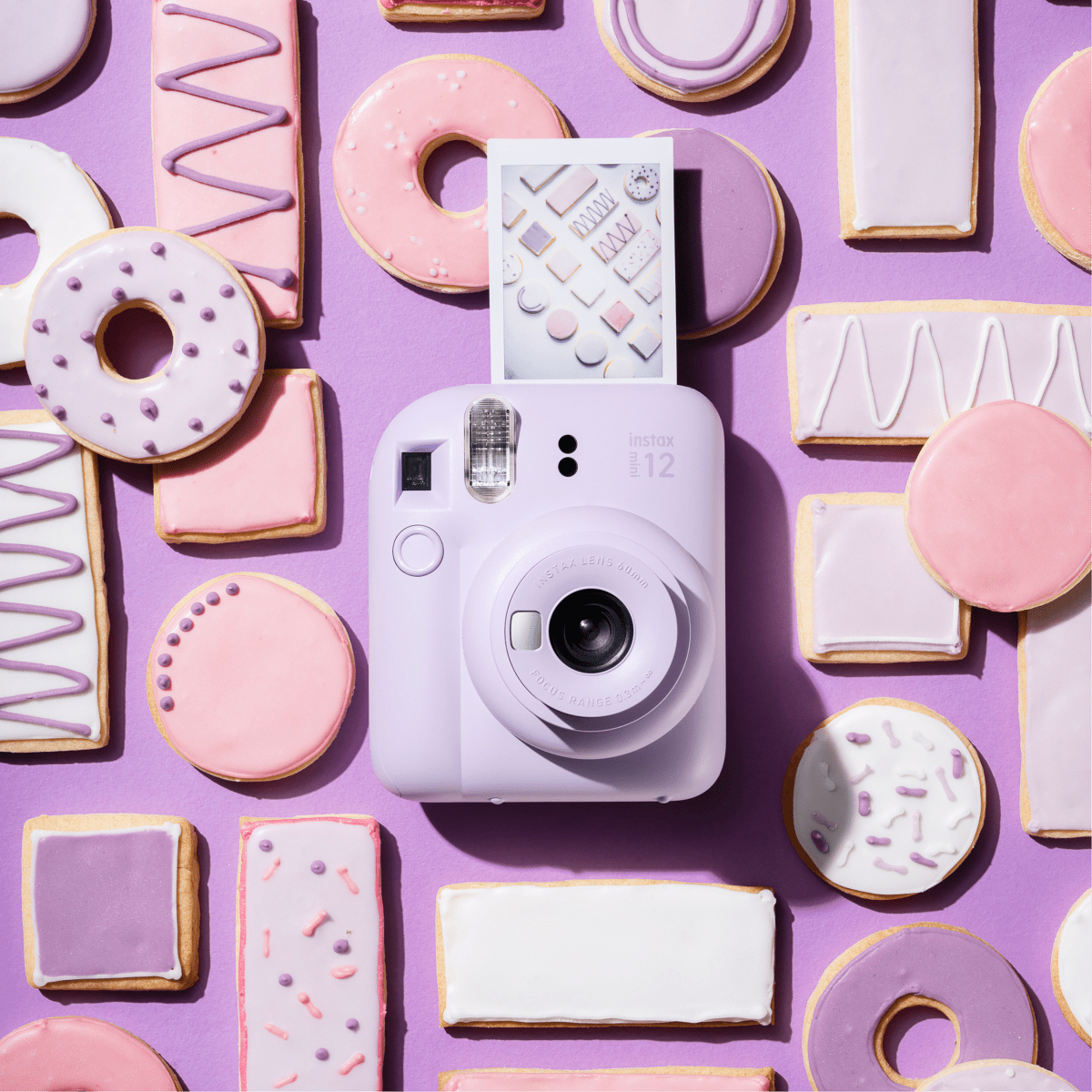 Sofortbildkamera instax mini 12 Lilac-Purple, 1 St