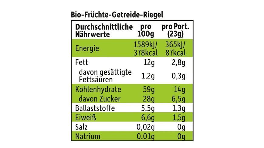 Freche Freunde Bio Riegel Banane & Kirsche 4x23g 92 g