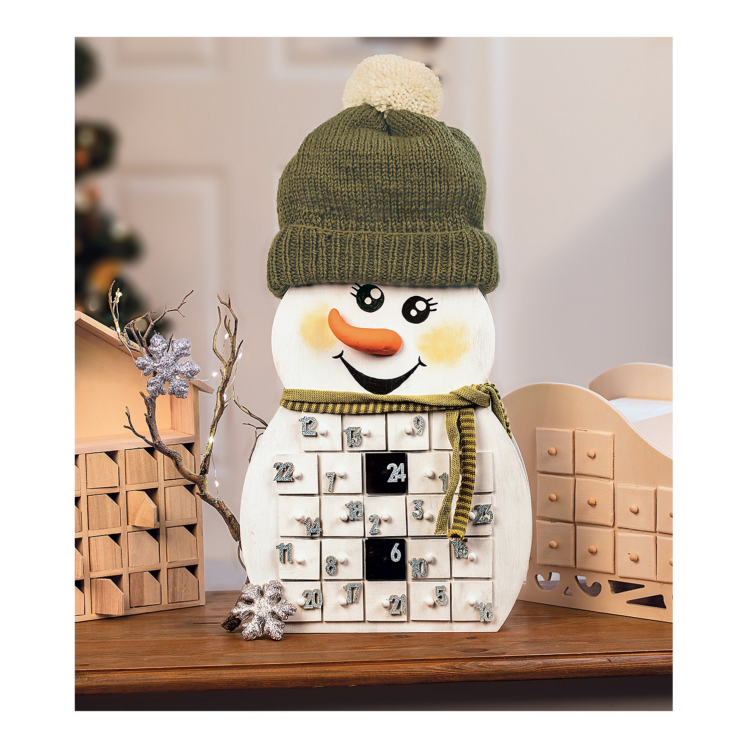 Adventskalender-Zahlen 