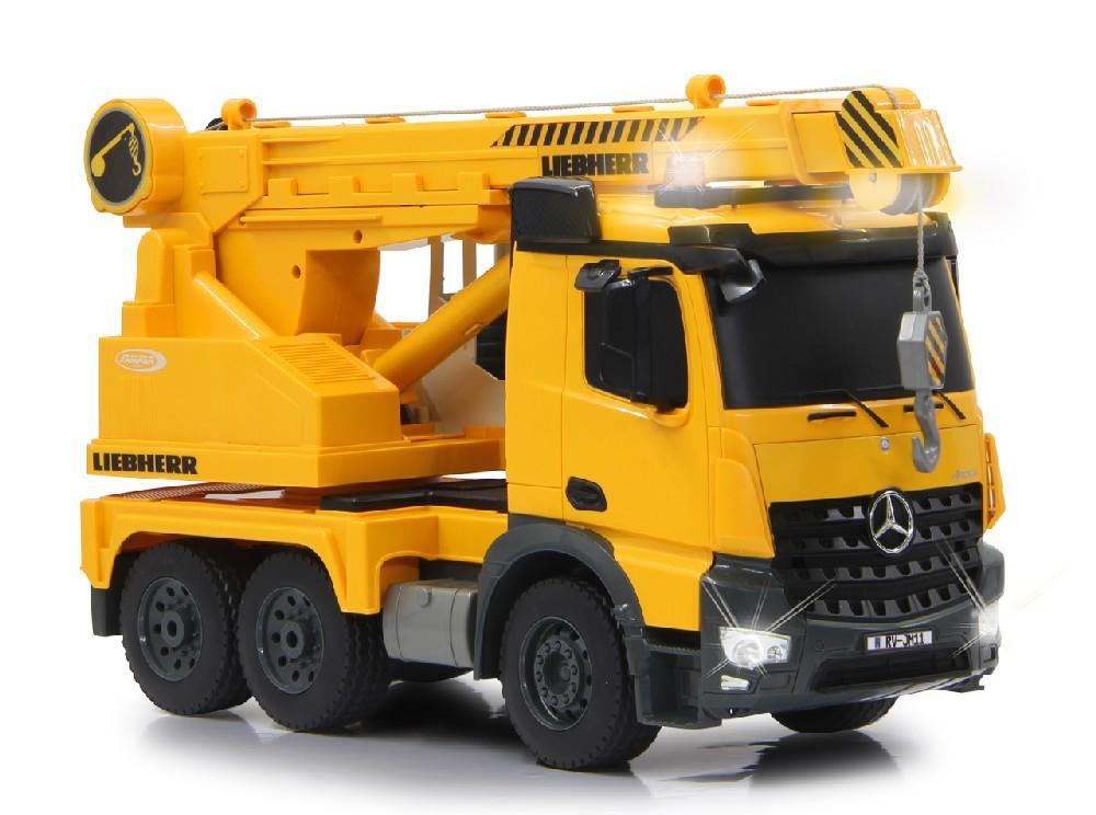 Jamara e.K. JAMARA Schwerlastkran Mercedes-Benz Arocs Liebherr 1:20 2,4GHz