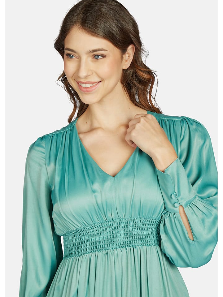Kleo Kleid in Türkis günstig kaufen