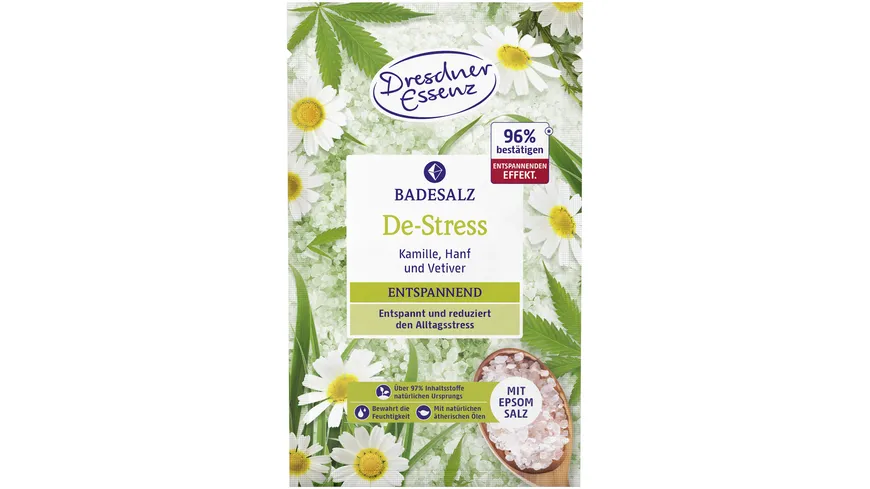 Dresdner Essenz Badesalz De Stress 60 g