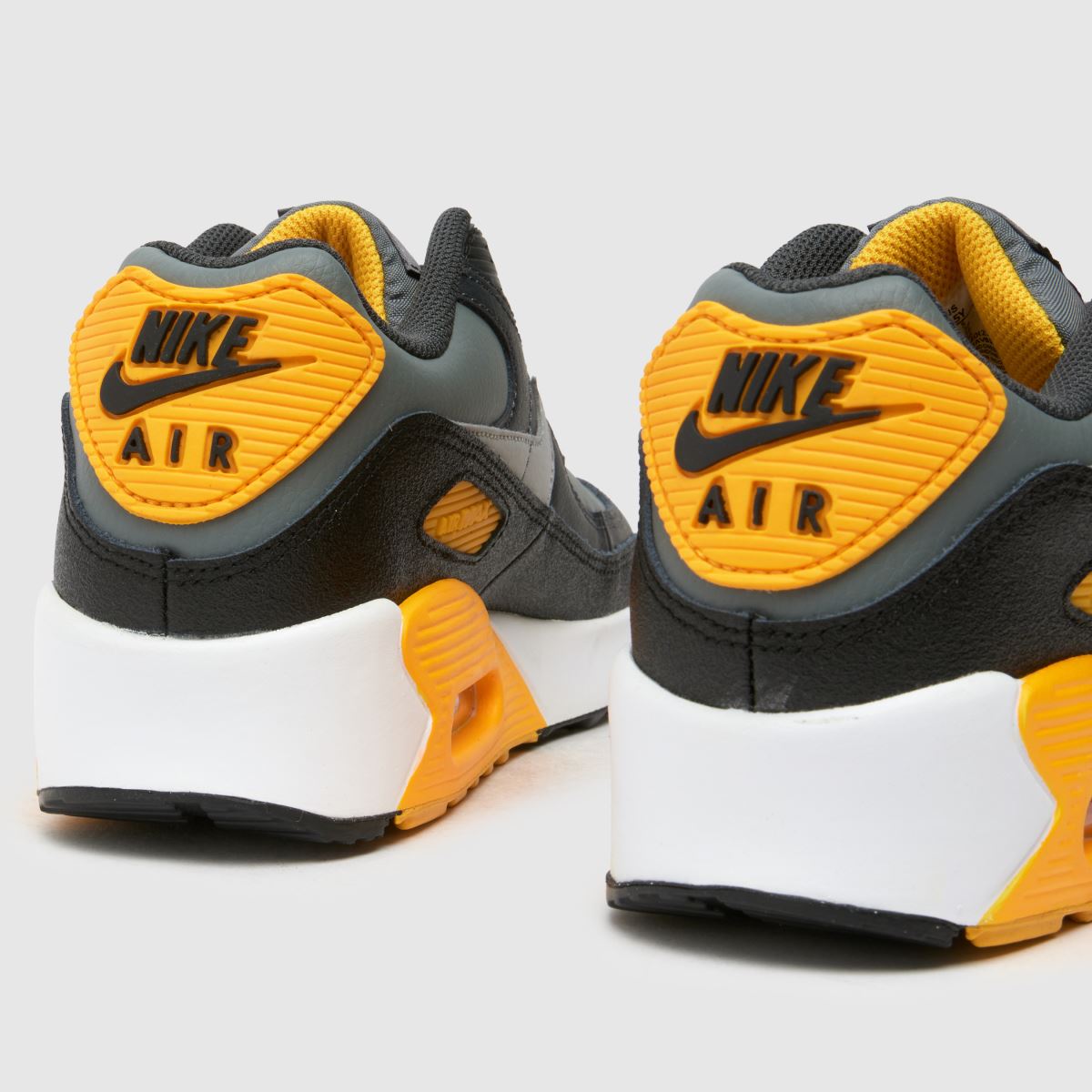 Nike grå multifärgade Air Max 90 pojkar/ungdomsskor