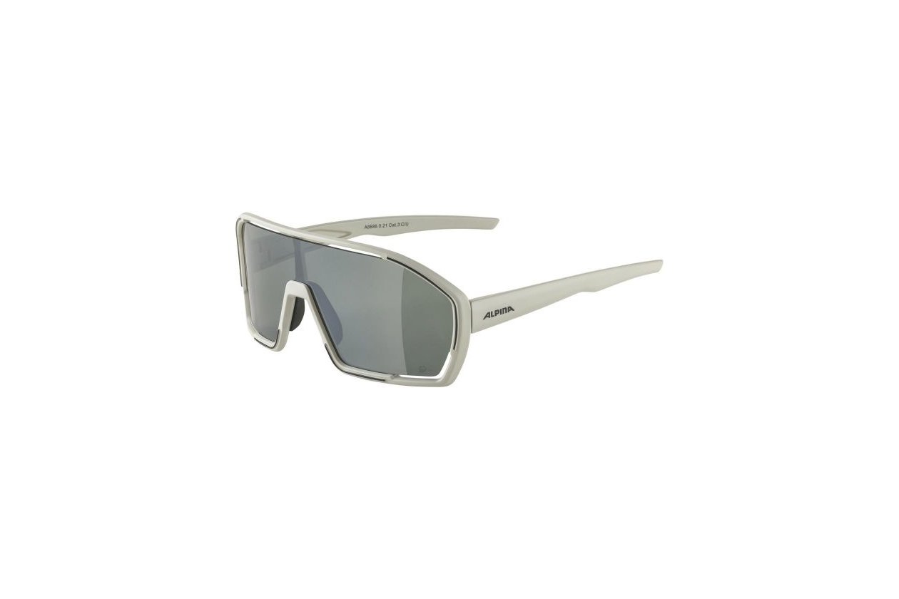 Alpina Bonfire Q-Lite cool-grey matt / silver mirror lens