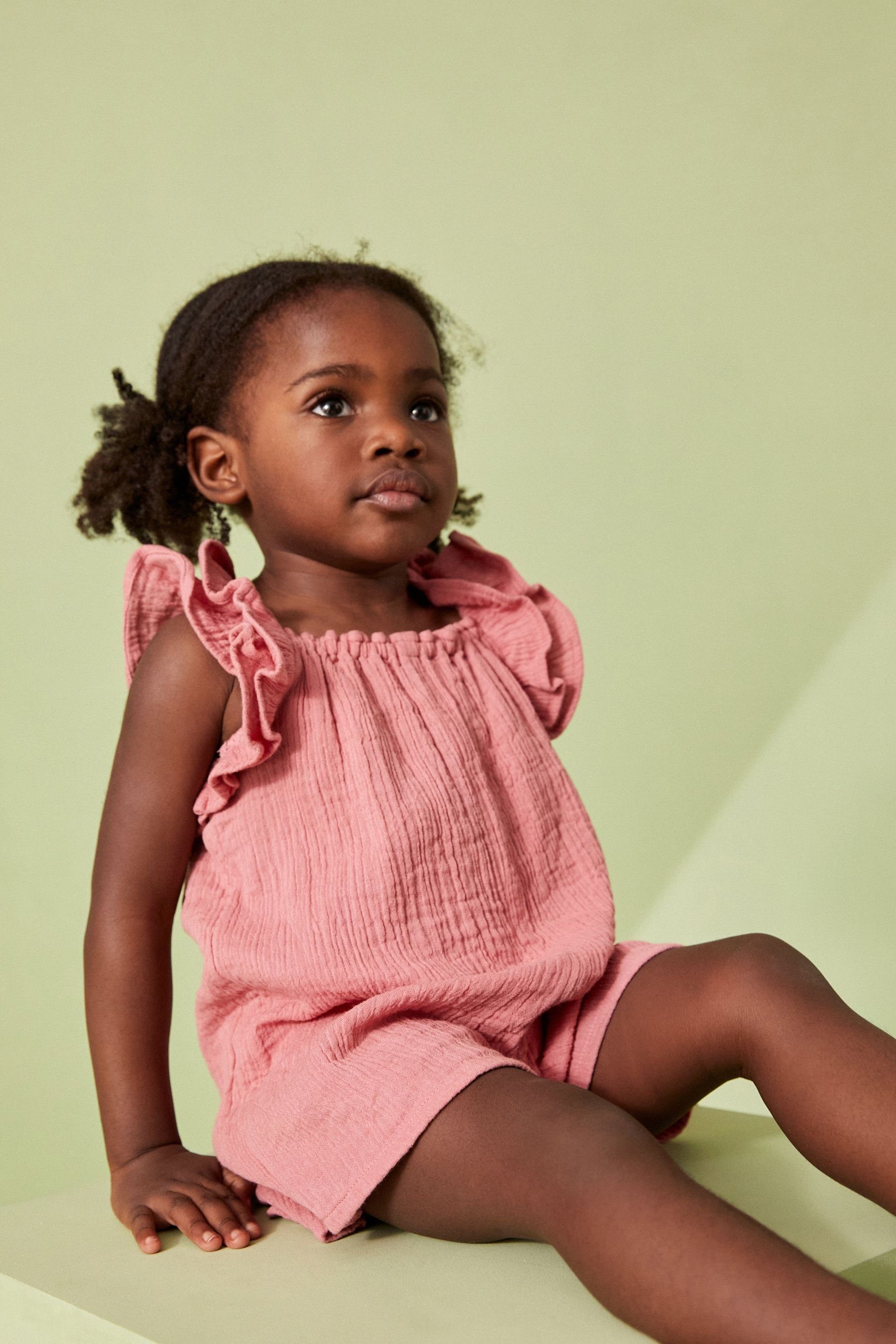 Next Playsuit Overall mit Rüschen (1-tlg)