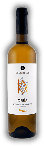 Deligreece, Oréa Weißwein aus Kreta, Vidiano, Trocken, 2021, Kreta  Deligreece, Oréa Weißwein aus Kreta, Vidiano, Trocken, 2021, Kreta   Jahrgang 2021 - 0,75	 Liter - Vol 13,5%
