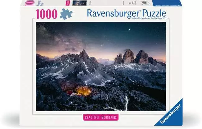 Puzzle 1000 Teile - Drei Zinnen, Dolomiten