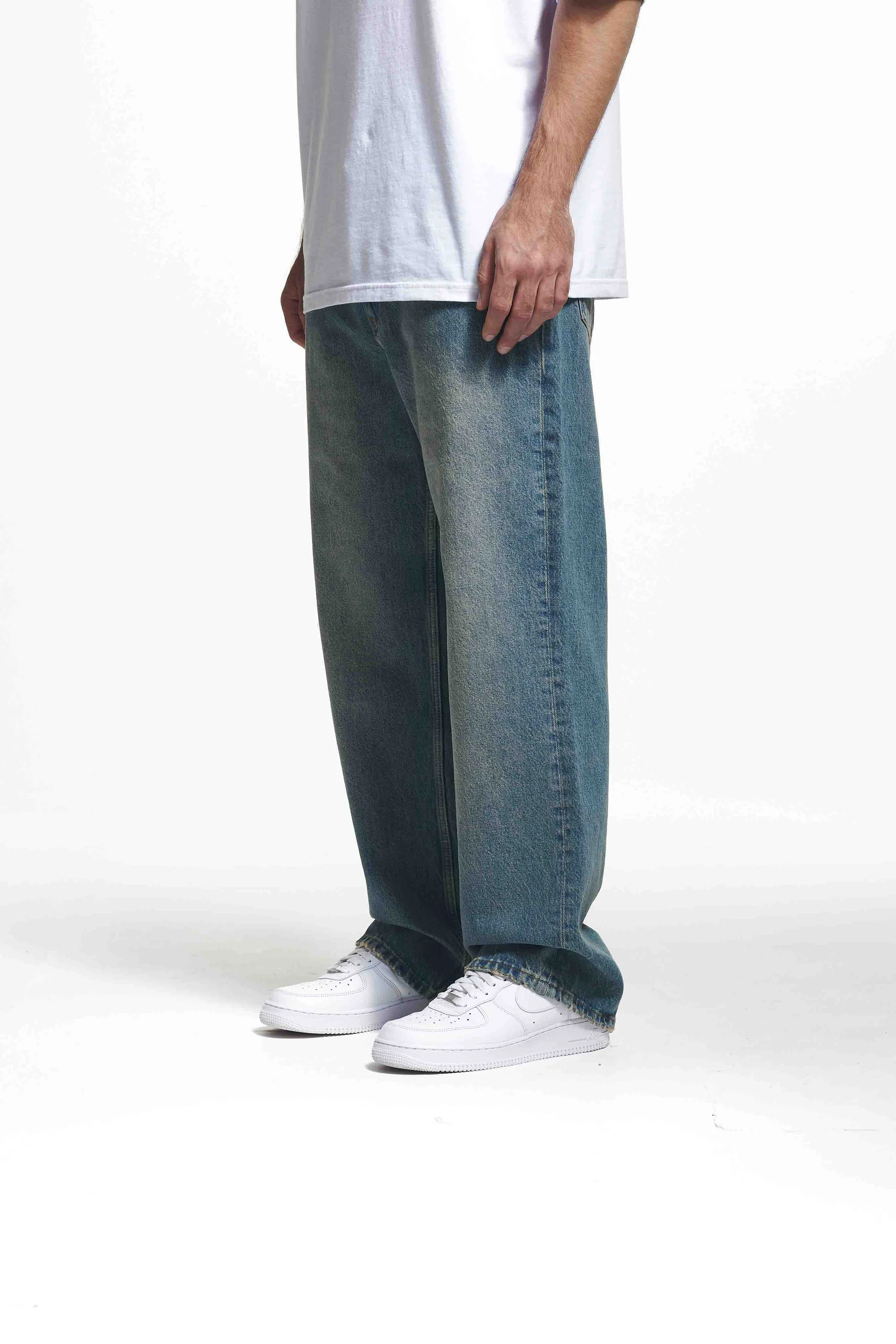 2Y Studios ADRIK BASIC BAGGY - Vaqueros holgados