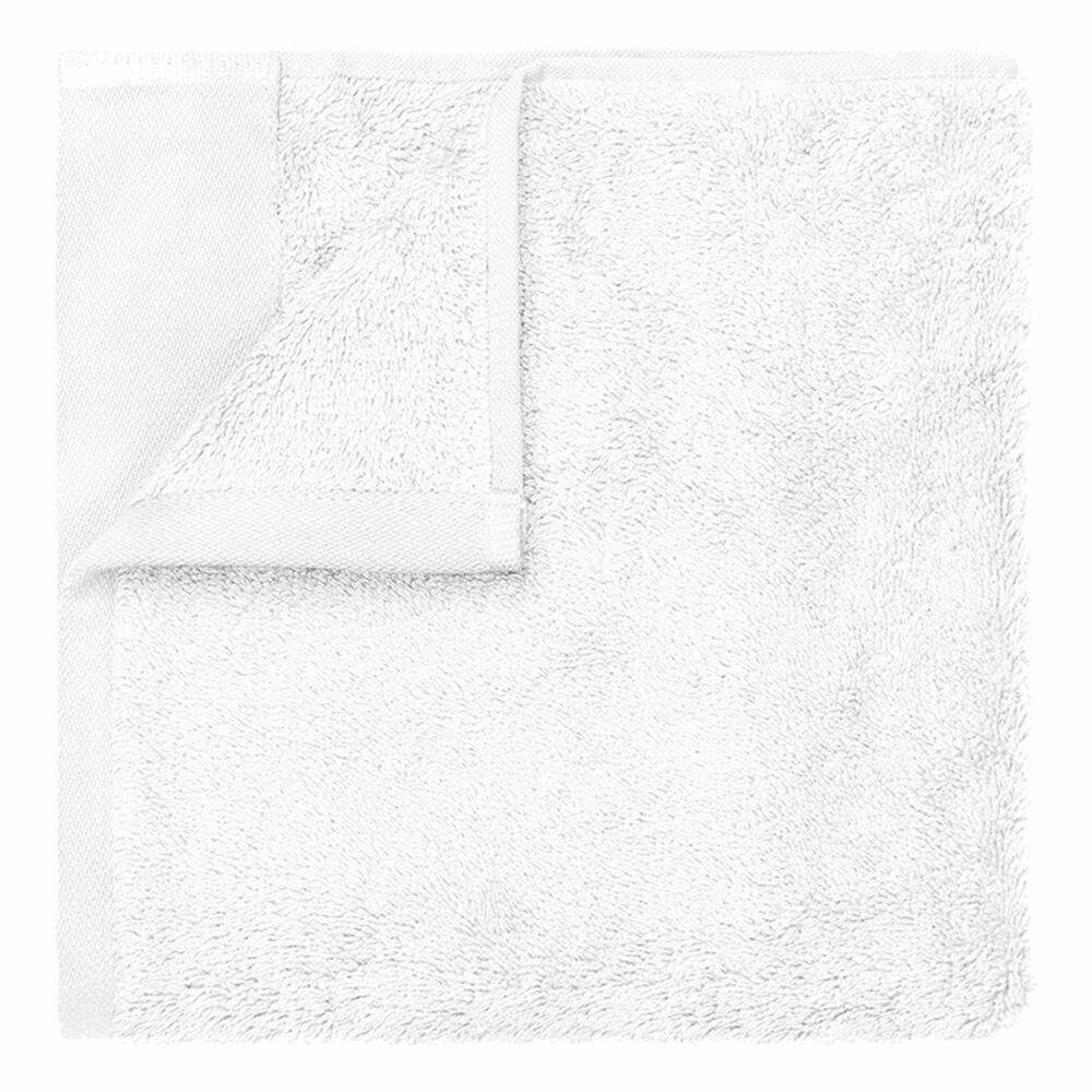 blomus Gästehandtücher Riva 2er Set White 30 x 50 cm, Frottee (2-St), 100% Baumwolle