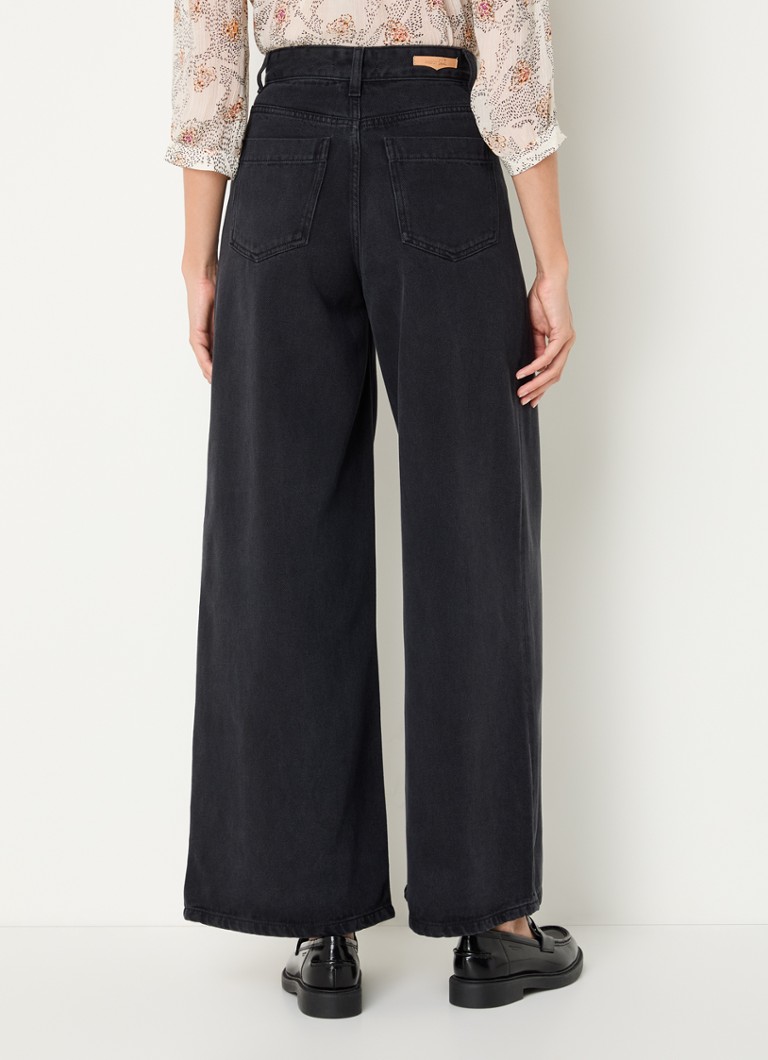 Jean Sessùn Dalt taille haute à jambes larges en lyocellblend