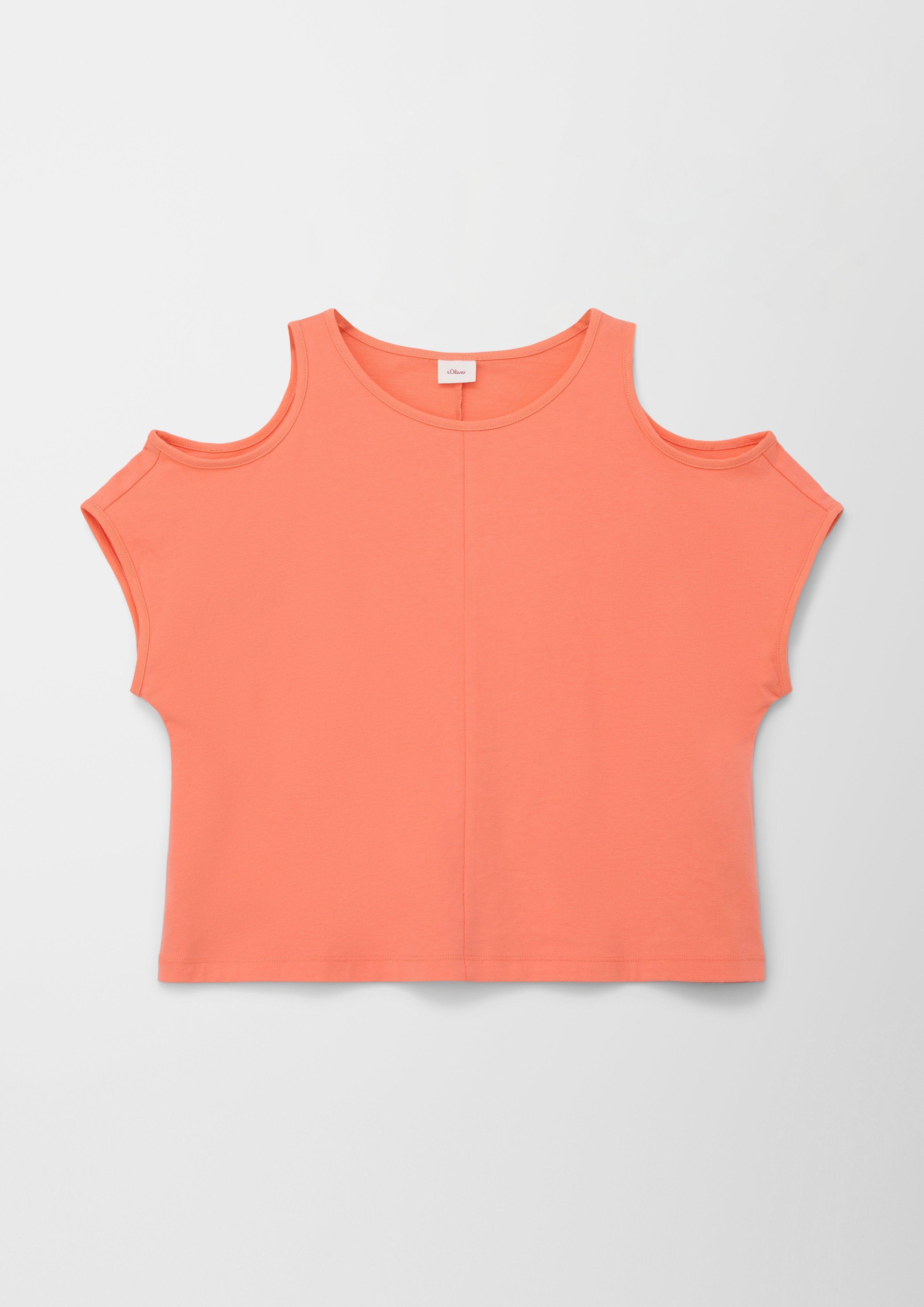 T-Shirt mit Cut Outs  2128026-2034