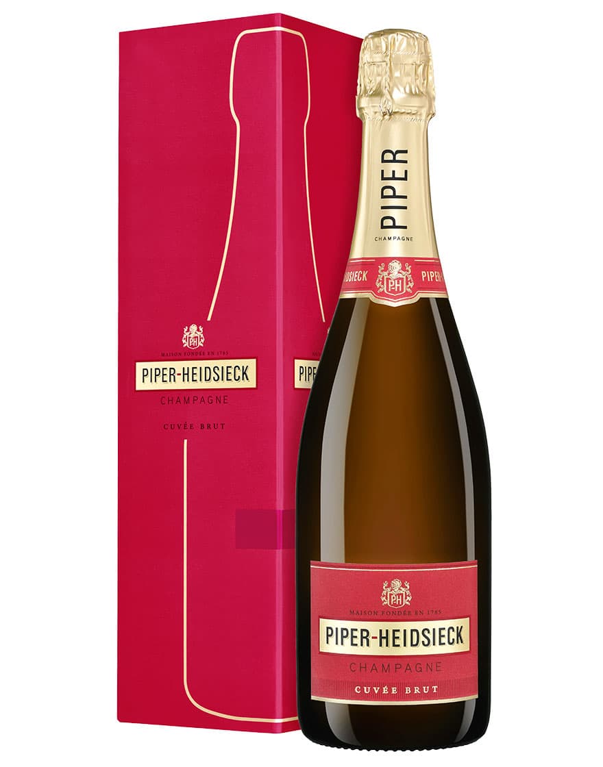 Champagne AOC Cuvée Brut Piper-Heidsieck 0,75 ℓ, En Étui