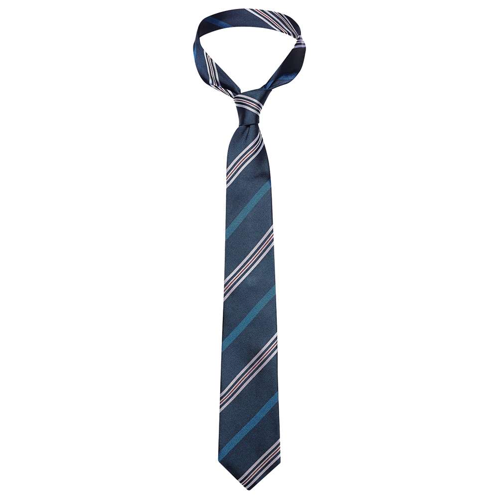 Hackett London Elegant Regatta Stripe Seide Krawatte HM053206-595