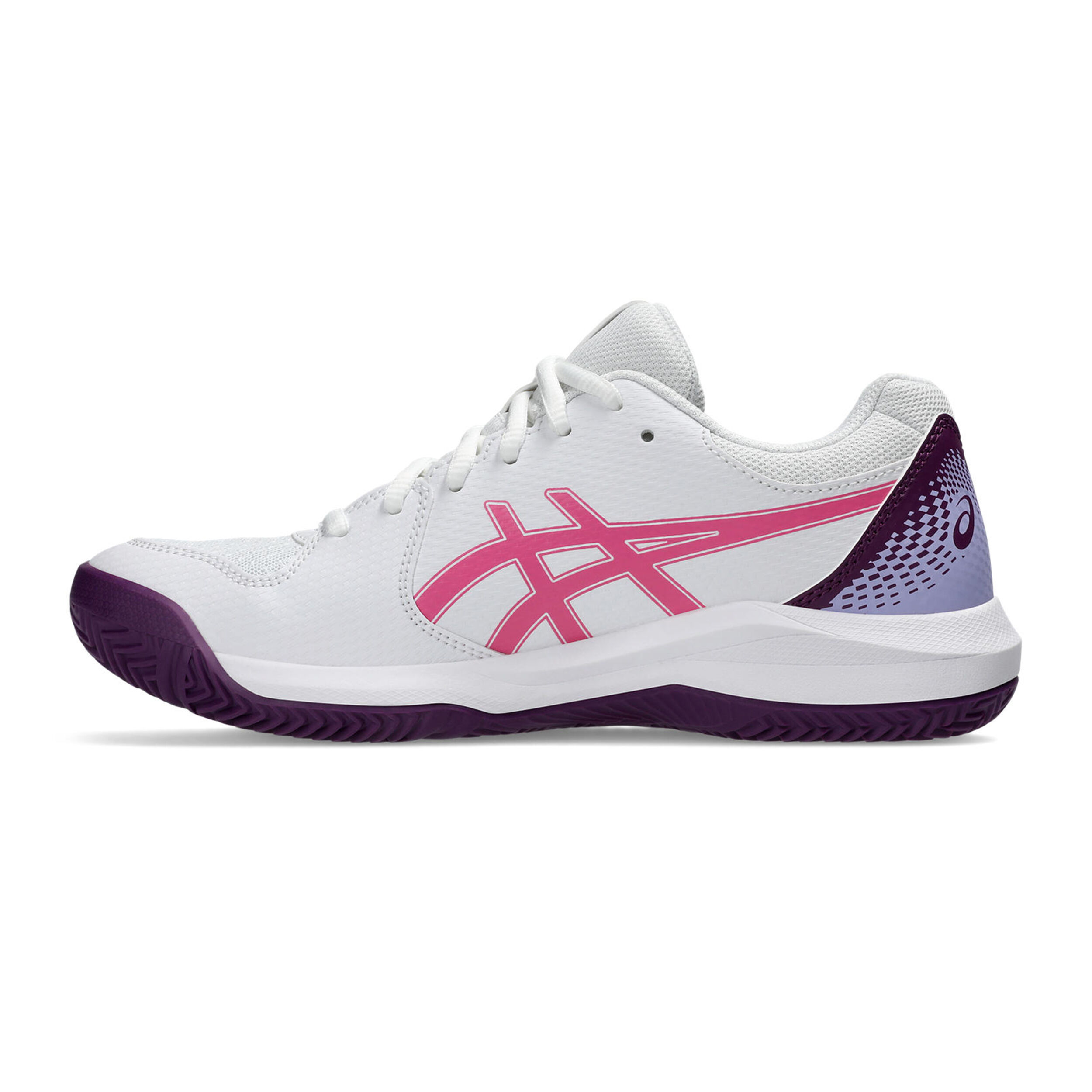Gel-Dedicate 8 Padelschuh Damen - Weiß, Pink