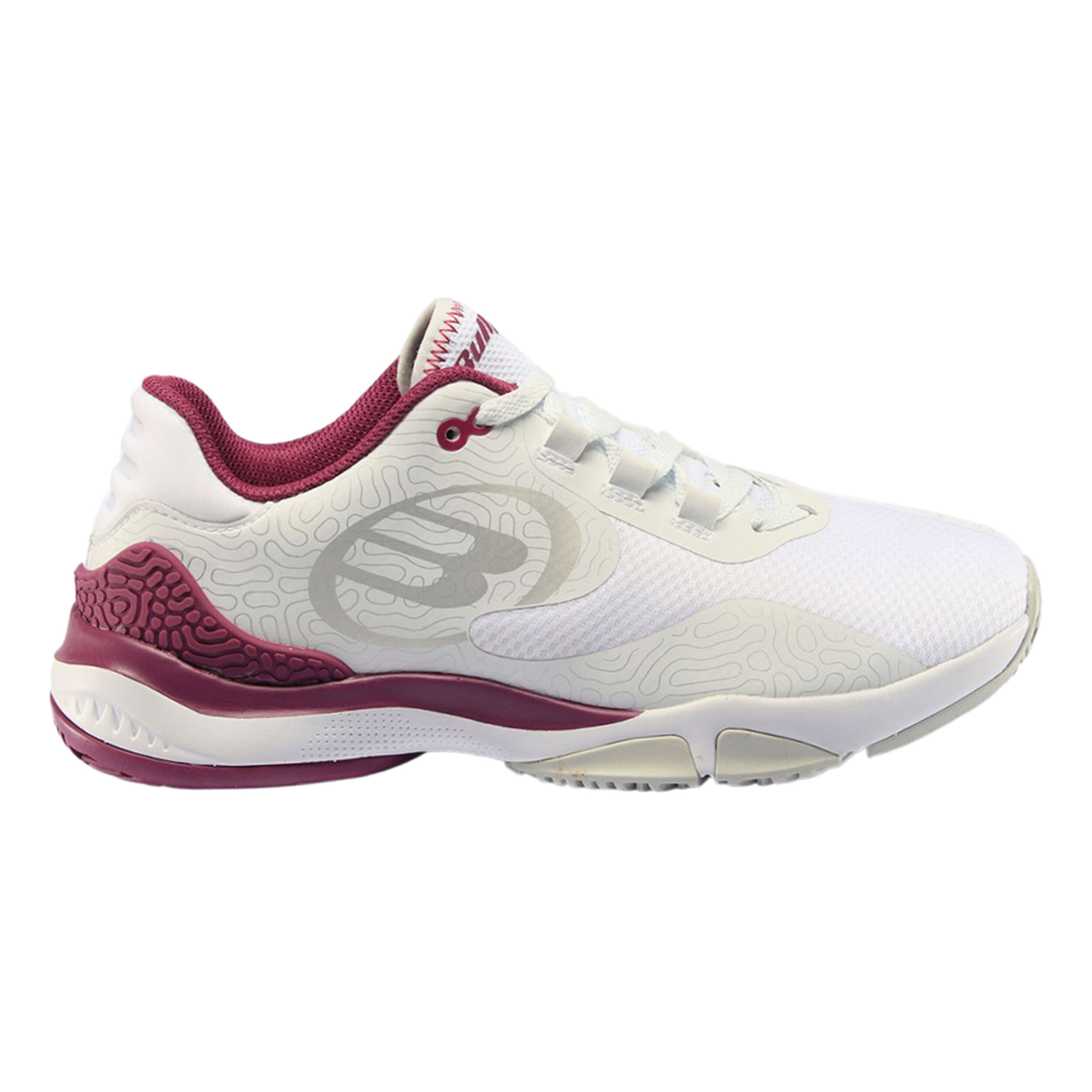 Flow Hybrid Fly 22v Padelschuh Damen - Weiß, Berry