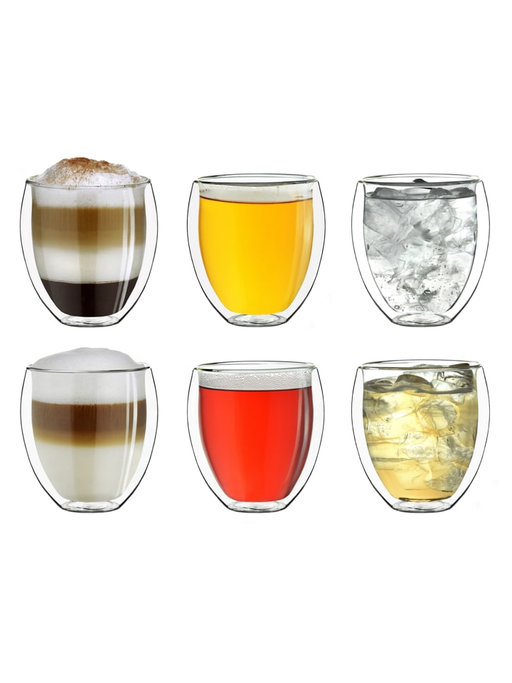 Creano 6er Set Thermoglas dg-b 