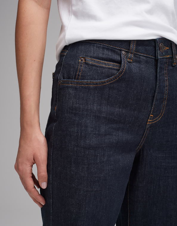Wide Cropped Jeans Momito