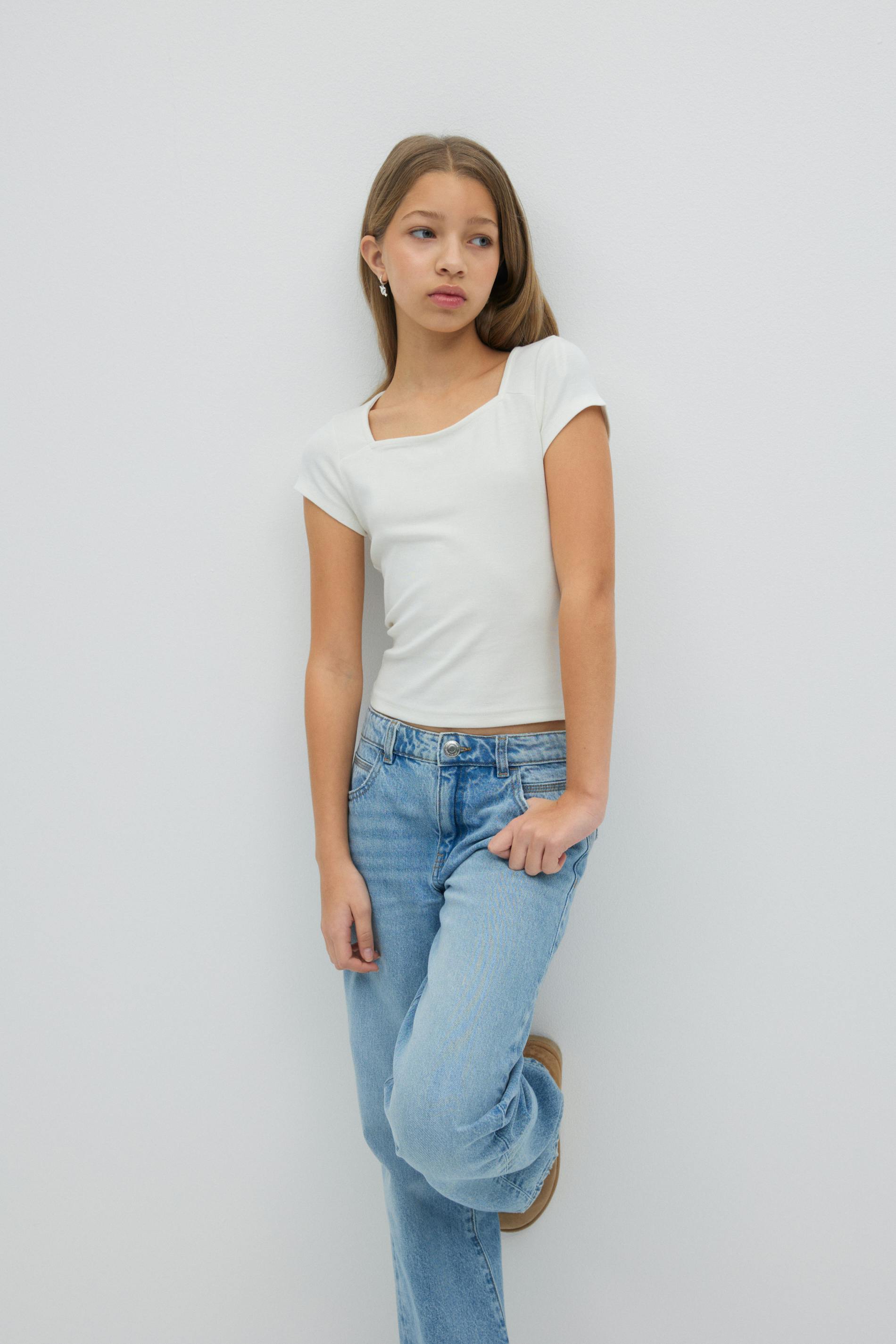 Y scandi short sleeve top