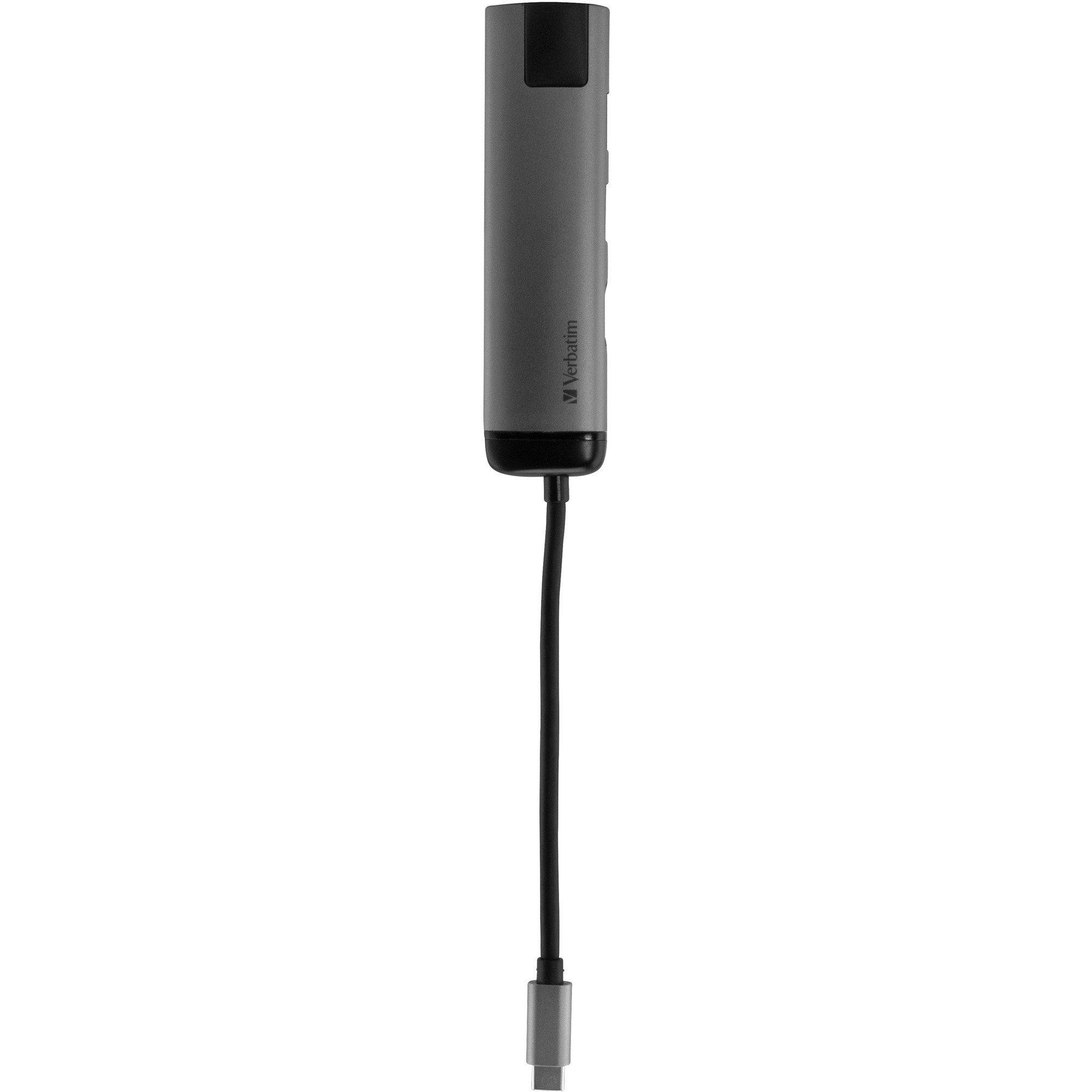 Verbatim Verbatim USB 3.2 Gen 1 Multiport-Hub, USB-C Audio- & Video-Adapter