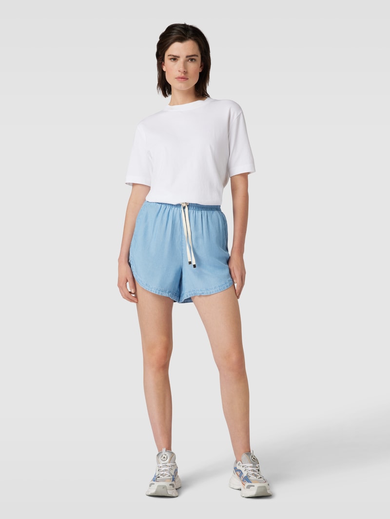Shorts in Denim-Optik Modell 'Paula' in hellblau