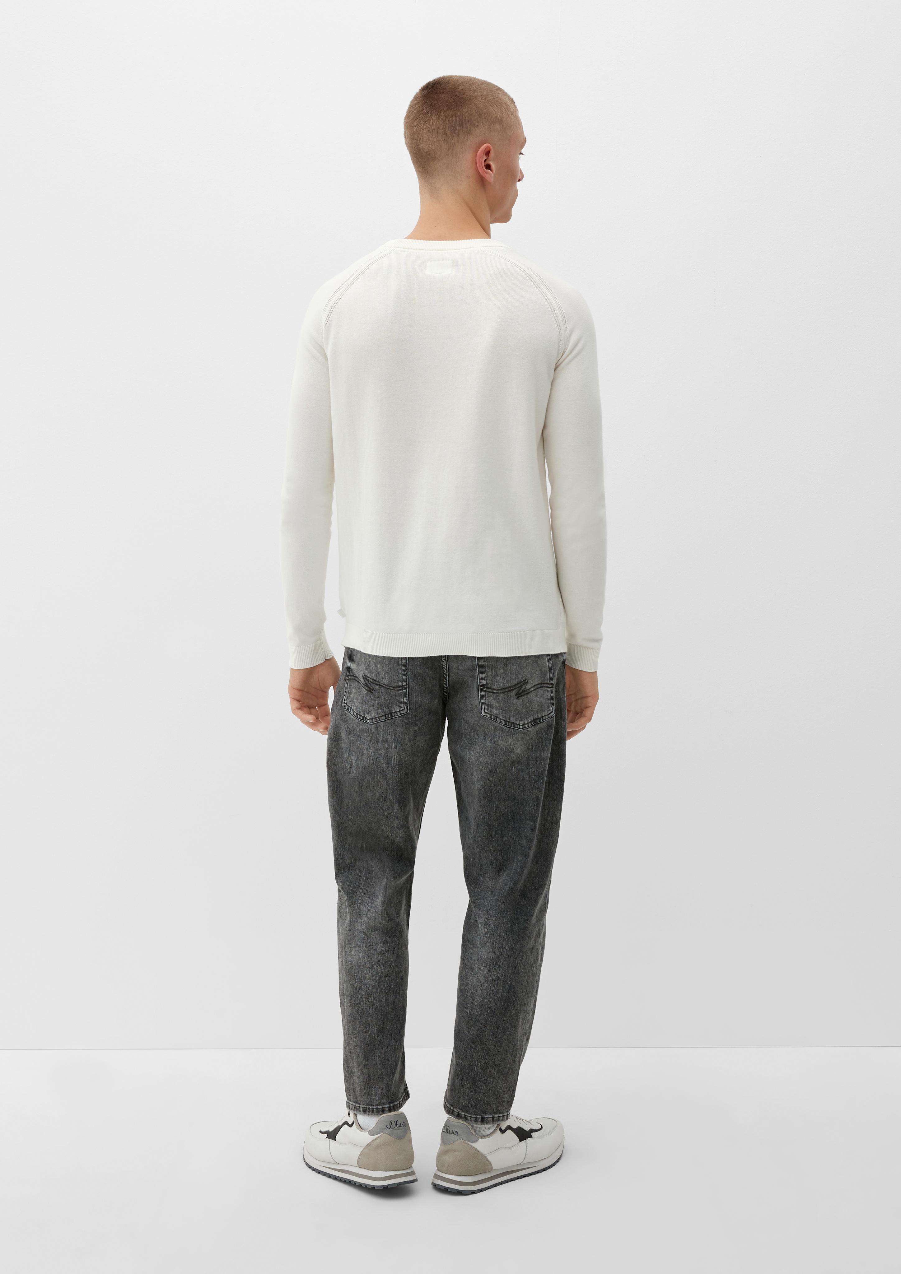 Strickpullover mit Raglanärmeln  2124157-0115
