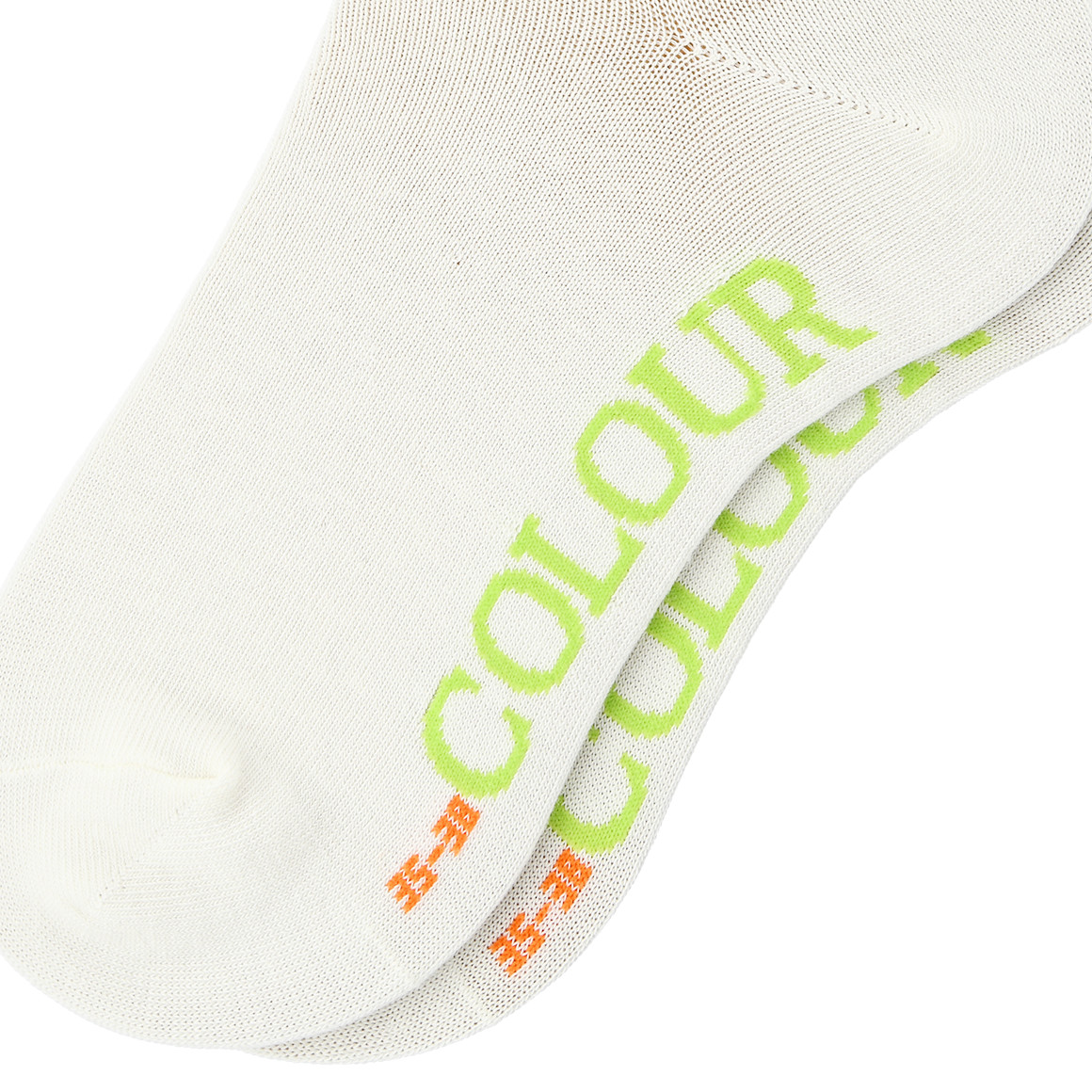 1 Paar Damen Socken mit Rippstruktur