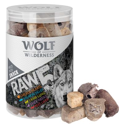 Wolf of Wilderness Snack - RAW 5 (Mix, gefriergetrocknet)