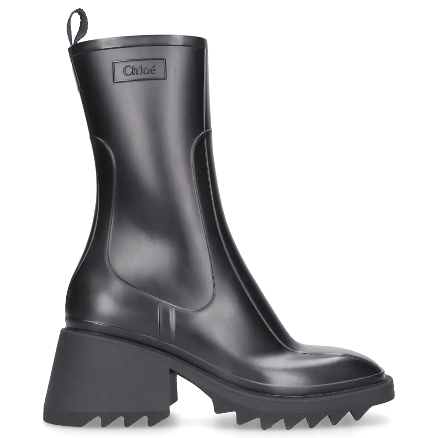 Chloé - Stiefel BETTY Gummi - schwarz