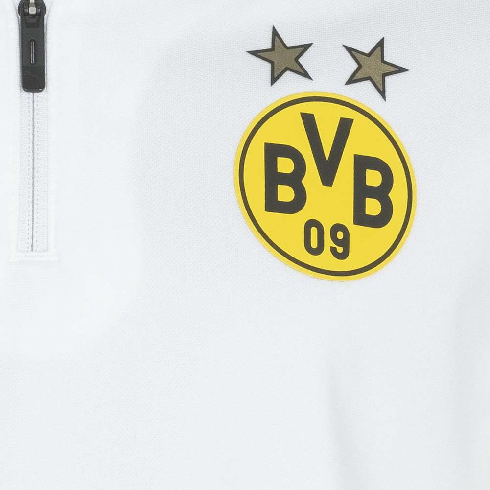 Borussia Dortmund BVB 09 PUMA 1/4 Zip Kinder Trainings Oberteil 765622-08
