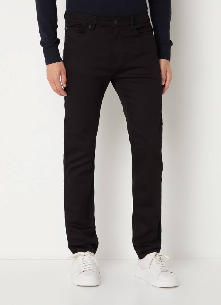 Calça jeans HUGO BOSS 734 slim fit com lavagem colorida