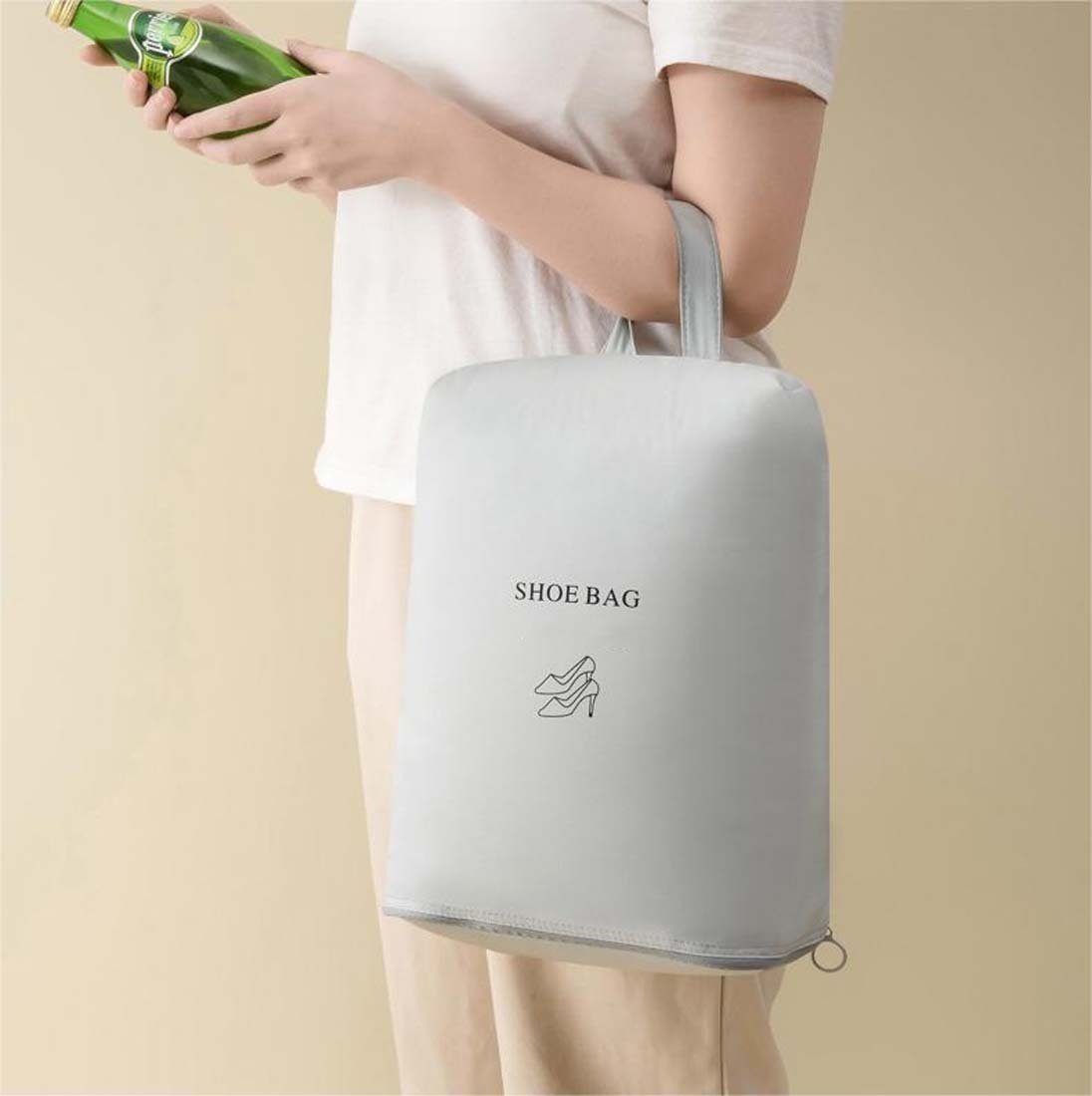 YANN Aufbewahrungstasche Tragbare Schuhaufbewahrungstasche, (staubdichte, feuchtigkeitsbeständige und schimmelresistente Schuhaufbewahrungstasche, 1-tlg), tragbare Schuhtasche für Reisen und Geschäftsreisen