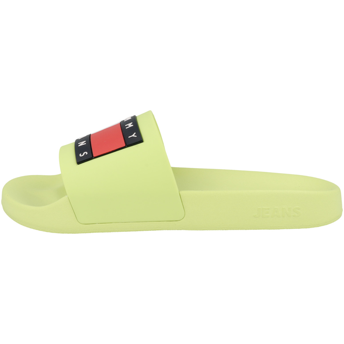 Tommy Hilfiger Tommy Jeans Flag Pool Slide Essentials Badelatschen hellgruen