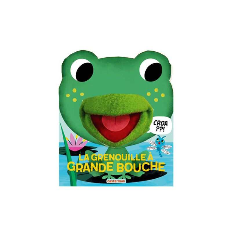 Livre La grenouille à grande bouche - Casterman
