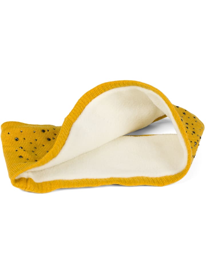styleBREAKER Feinstrick Stirnband in Curry günstig kaufen onesize