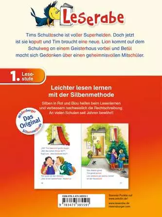 Leserabe mit Mildenberger Silbenmethode: Ein Schultag voller Abenteuer