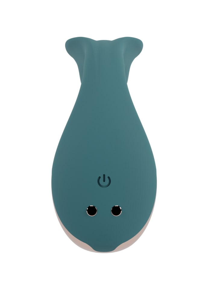 Sweet Smile Vibrator RC Hands-free Vibrator in türkis günstig kaufen 10,8 cm