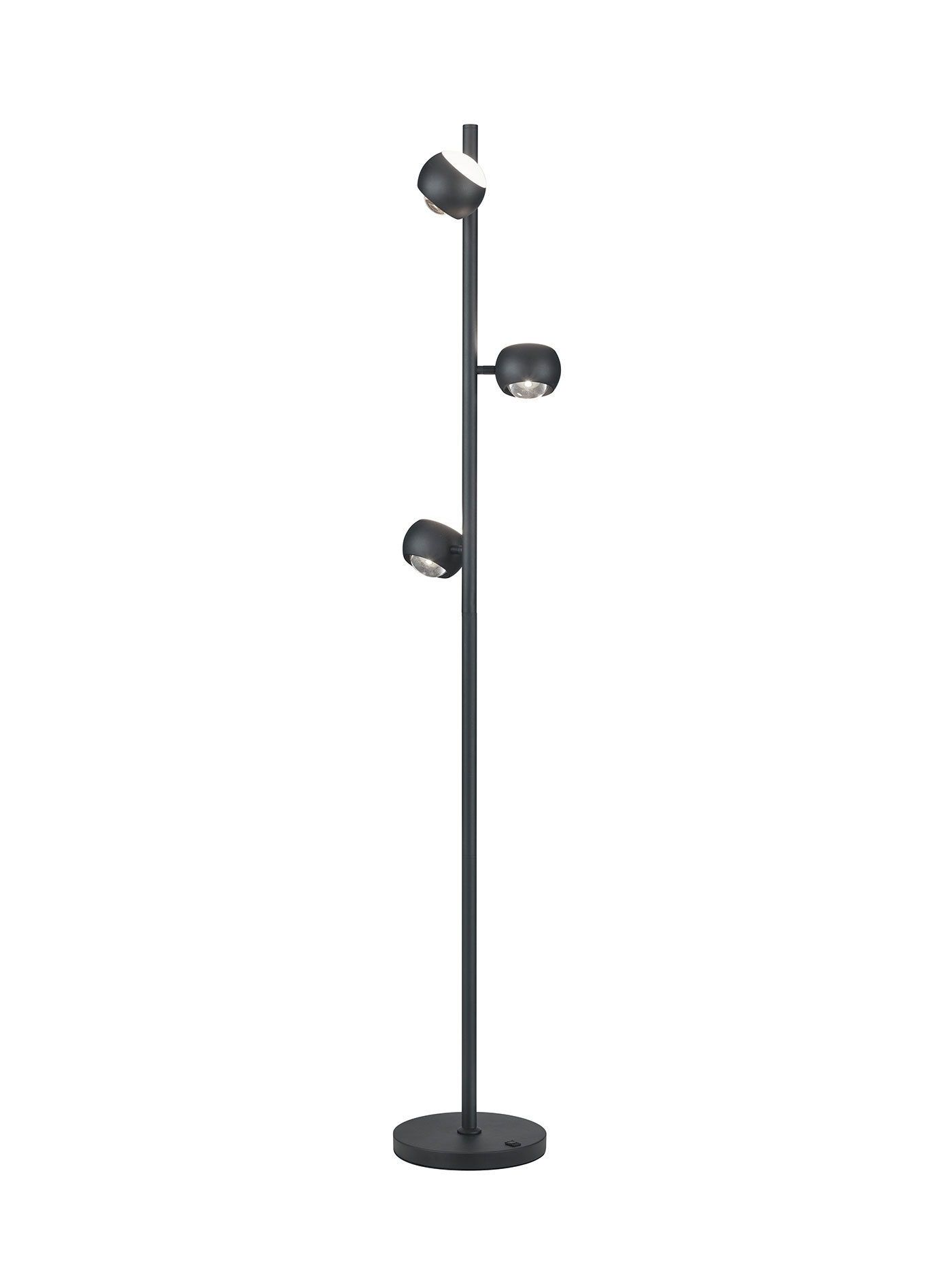 MusterringLED-Stehleuchte 3flg