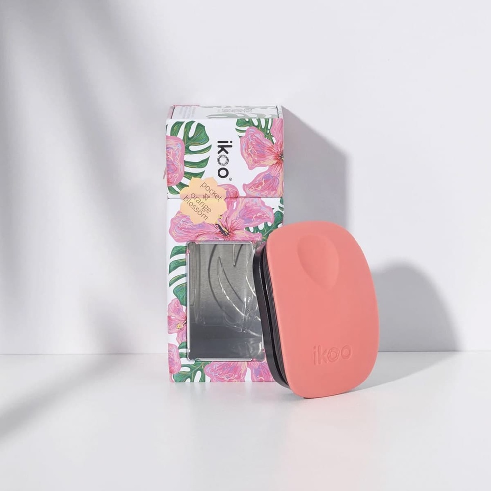 ikoo Brosse Démêlante ikoo Metallic - Pocket- Orange Blossom Brosse cheveux