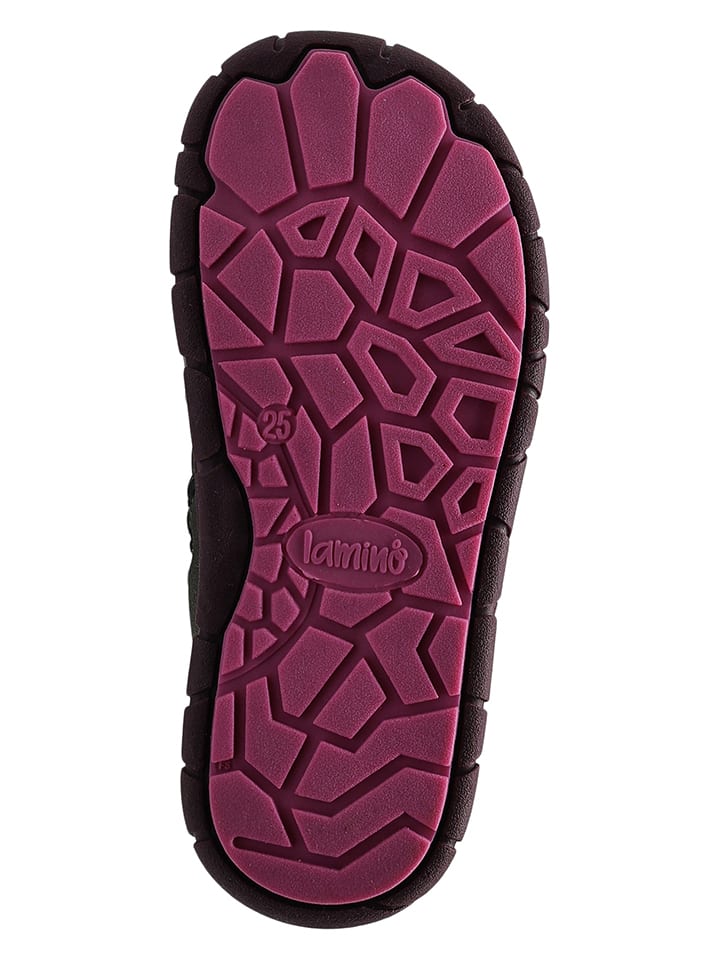 lamino Barfuß-Winterboots in Hellgrau/ Lila günstig kaufen