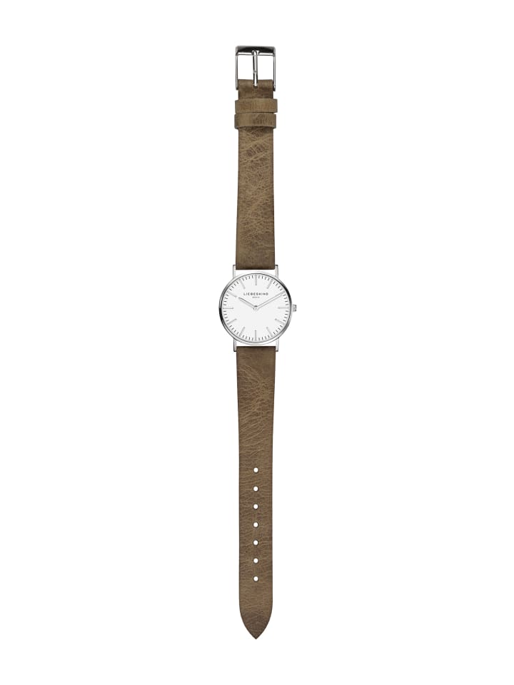 LIEBESKIND BERLIN Armbanduhr in Hellbraun günstig kaufen onesize