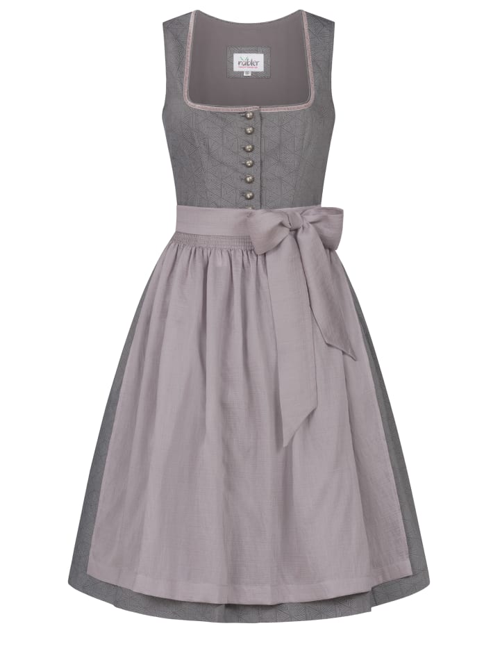 Nübler Midi Dirndl Fabiane in Schiefer günstig kaufen