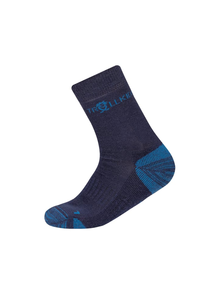 Trollkids Wandersocken Preiskestolen in navy/blue günstig kaufen