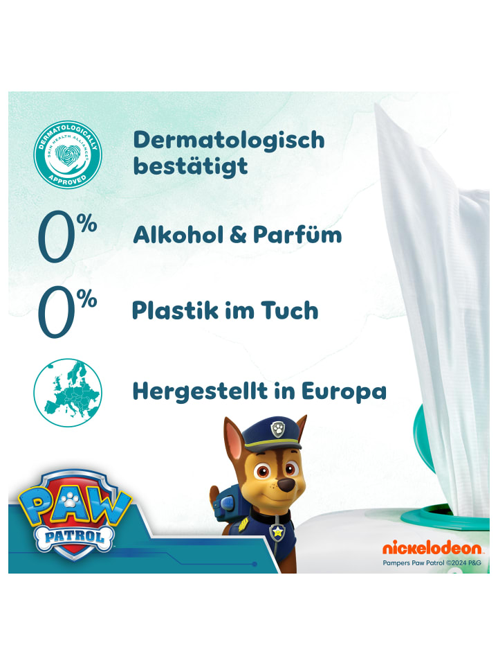 Pampers Pampers Harmonie Aqua Baby-Feuchttücher, 15 Packungen = 720 Feuchttücher günstig kaufen onesize