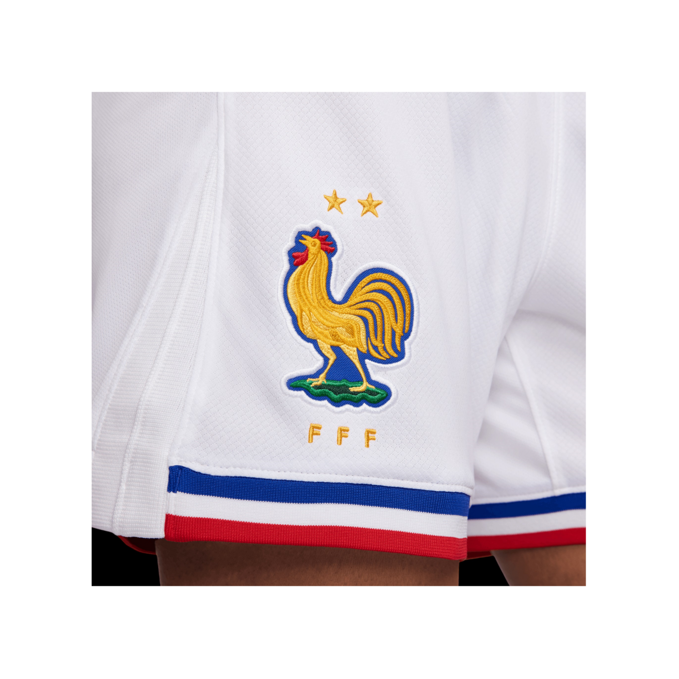 Nike Frankreich Short Home EM 2024 Damen Weiss F100