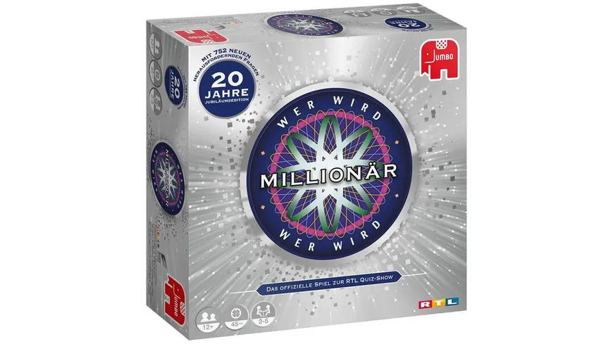 Jumbo Spiele - Wer Wird Millionär - 20 Jahre Jubiläumsausgabe