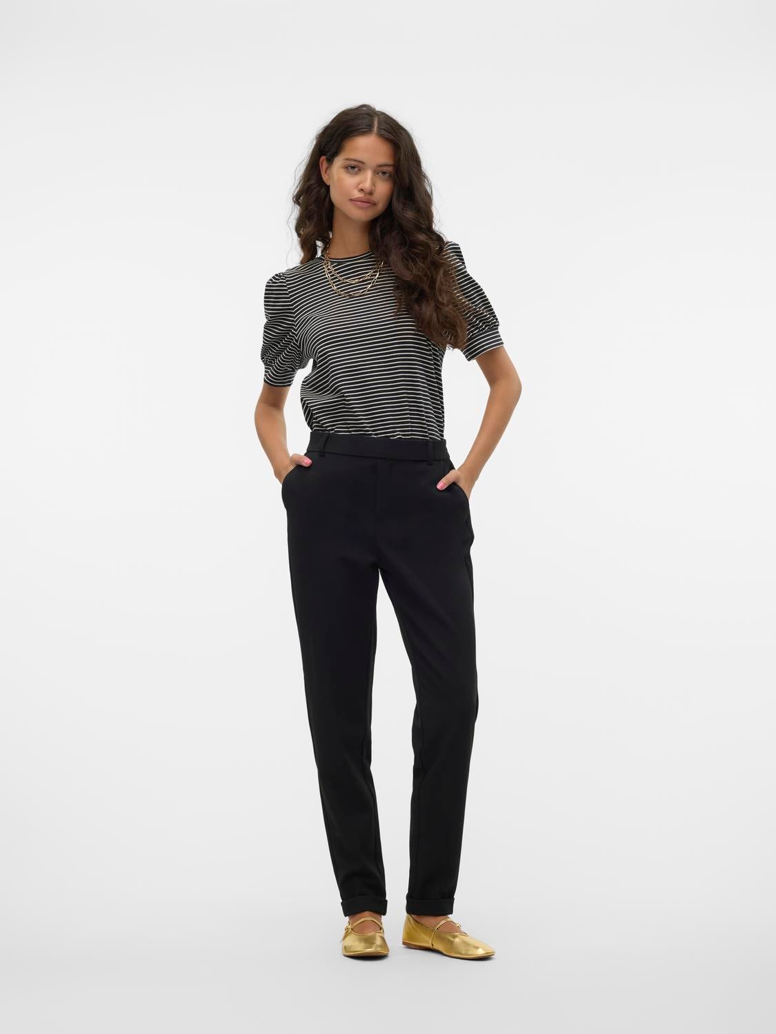 VMMAYA Mittlere Taille Hose