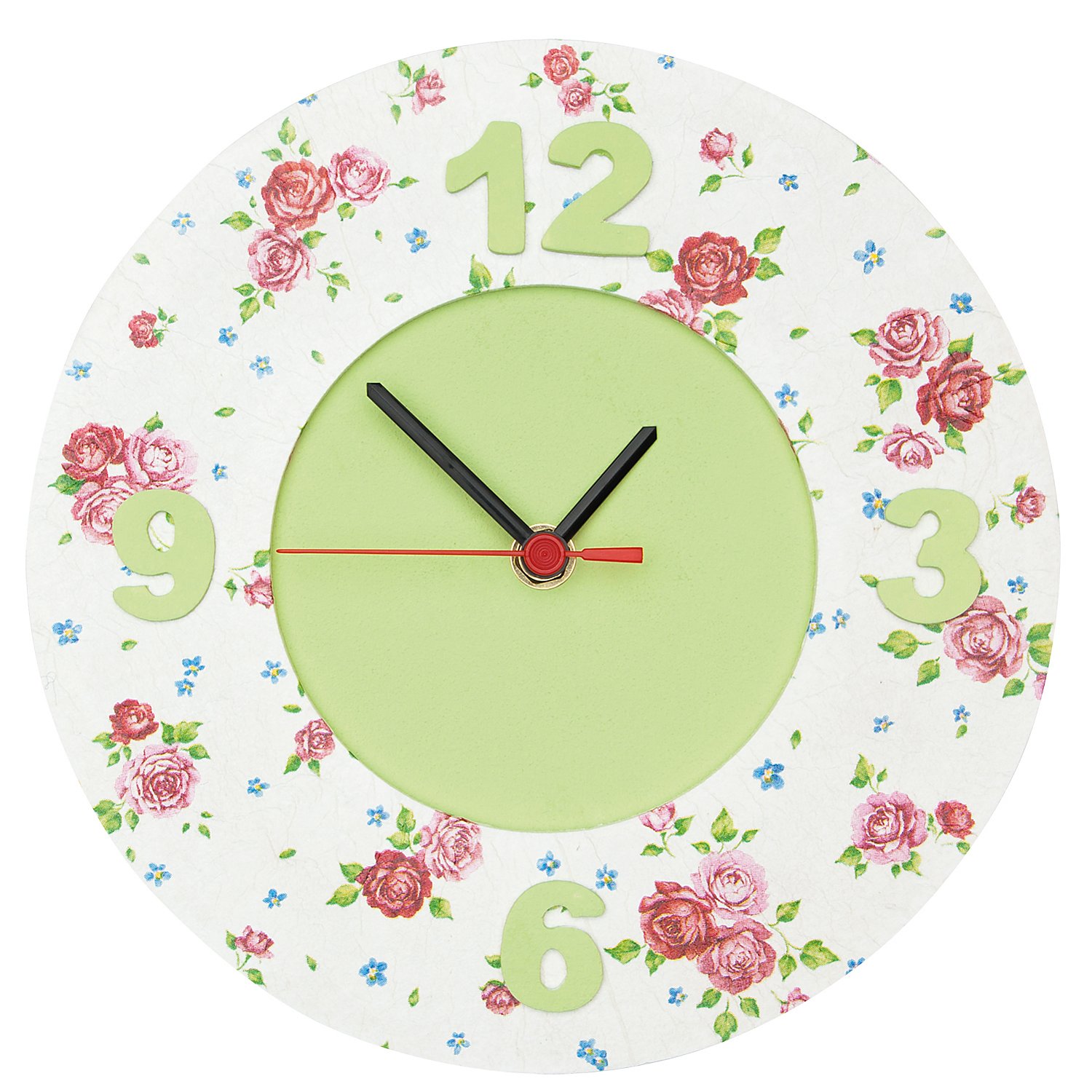 MDF-Uhr, 21,5 cm Ø