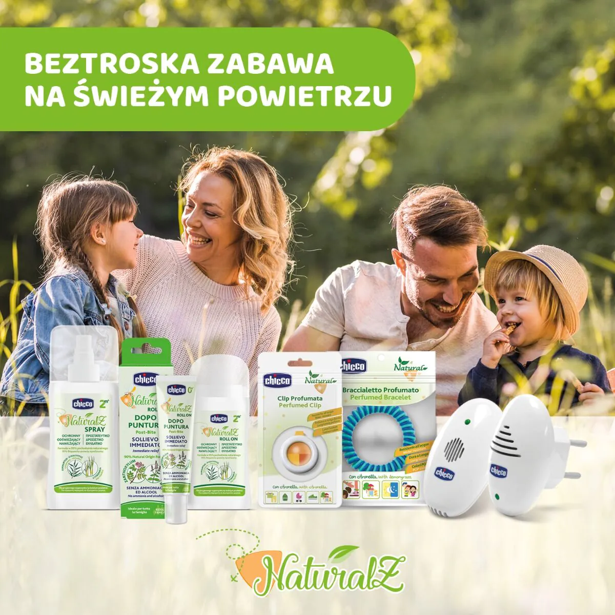 Chicco Natural, Myggeafvisende Duftklemme