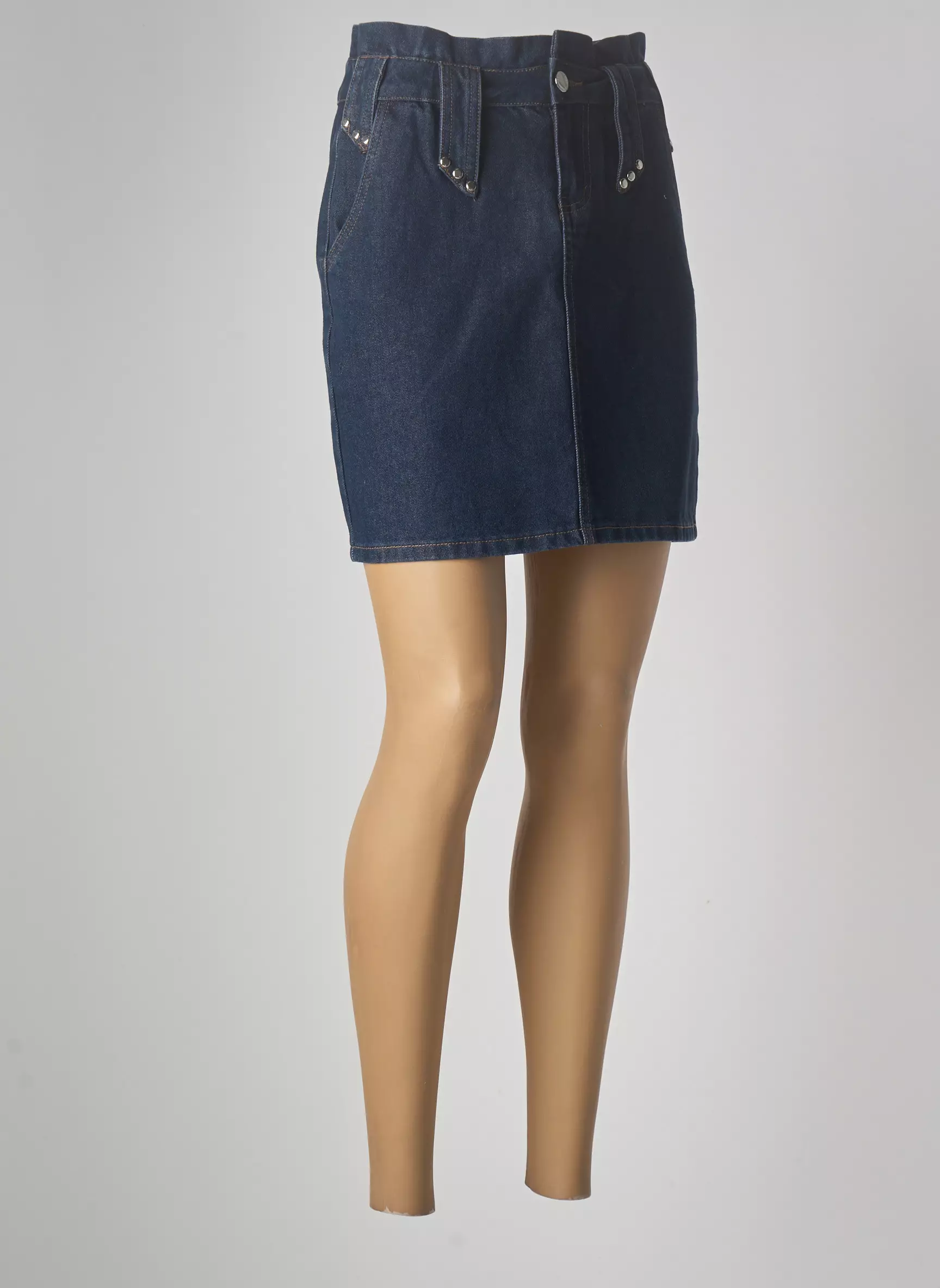 Morgan Jupes Courtes Femme couleur bleu